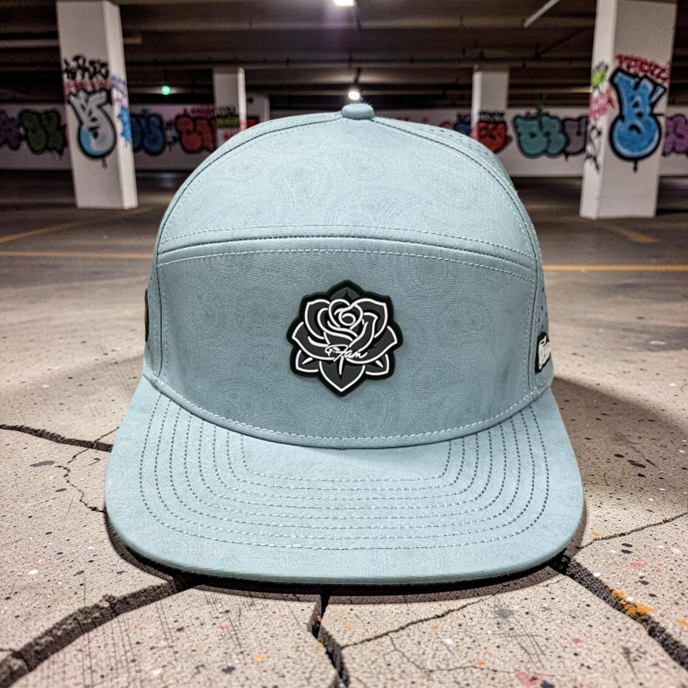 Flat Brim 6-panel hats